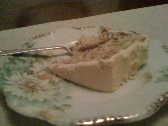 photo of Pistachio Cake With White Chocolate Buttercream