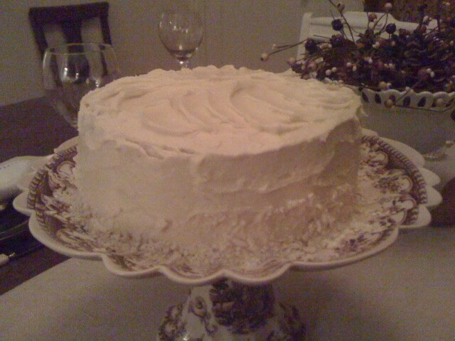 photo of Pistachio Cake With White Chocolate Buttercream
