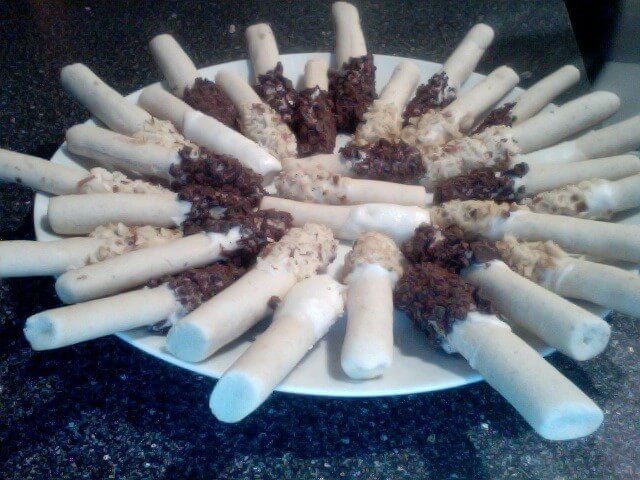 photo of Debbie Griffith's Egg Nog Logs