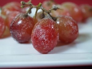 recipe for crackling frosted grapes