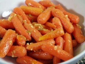recipe for carrots with ginger-lime sauce