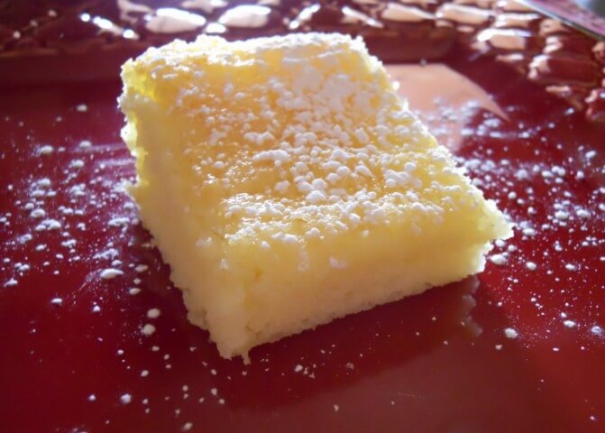 Angel Lemon Bars Recipe Cdkitchen Com