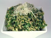 Spinach Parmesan Orzo
