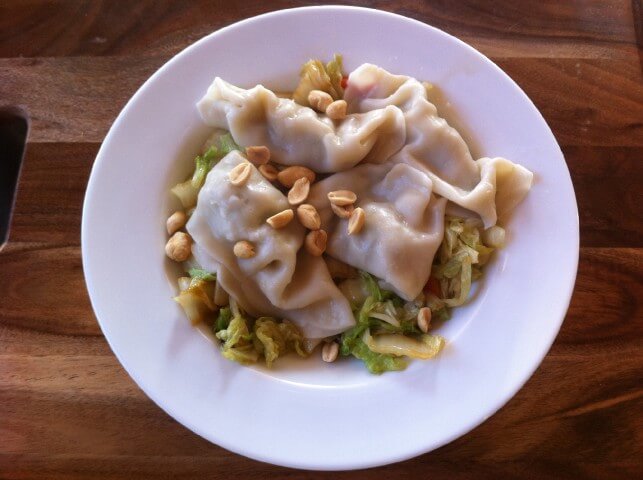 recipe for pot sticker pad thai