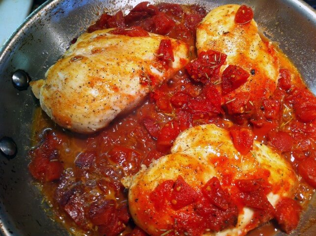 recipe for chicken breasts with rosemary