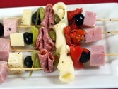 Genoa Salami Antipasto With Roasted Peppers and Provolone Recipe ...