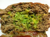 Broccoli Stuffed Meat Loaf