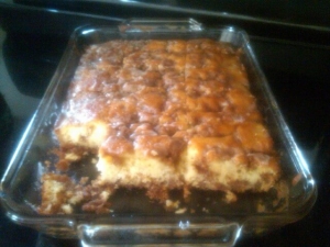 recipe for graham-streusel coffee cake