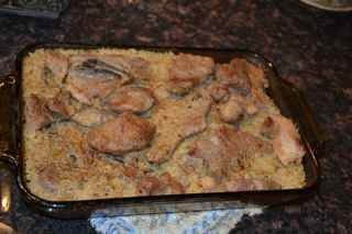 photo of Baked Pork Steaks and Rice