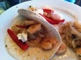 Shrimp And Pepper Fajitas