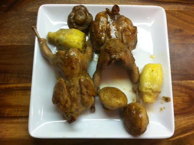 recipe for quail casserole