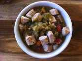 Chile Verde With Green Salsa