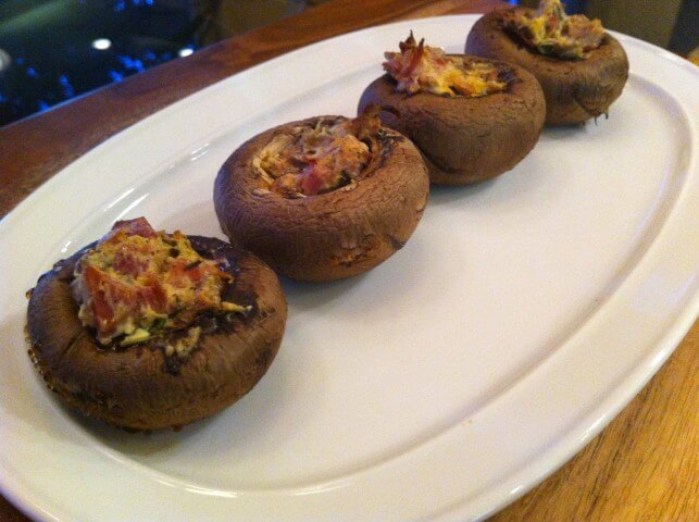 recipe for prosciutto-stuffed mushrooms