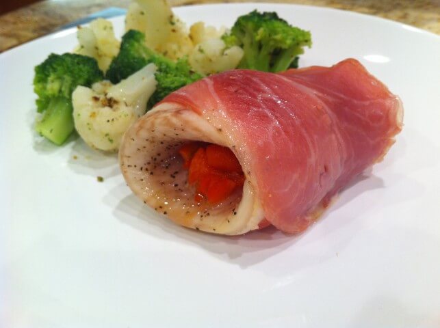 recipe for prosciutto-baked tilapia