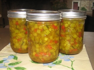 recipe for prize winning zucchini relish