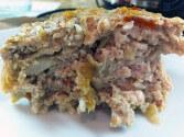 Turkey And Eggplant Meatloaf