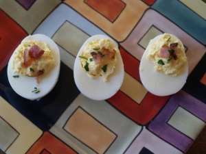 recipe for breakfast deviled eggs