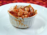 Scallops Baked With A Julienne of Vegetables