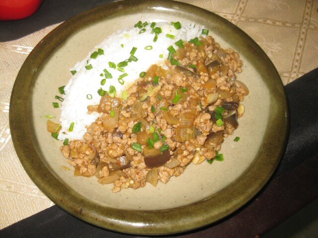 photo of Judy's Spicy Eggplant with Ground Pork