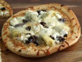 Artichoke Heart And Goat Cheese Pizza