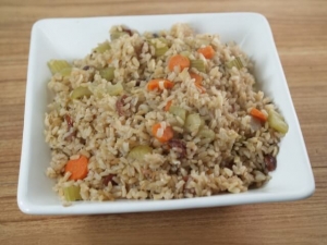 recipe for brown rice and cranberry stuffing