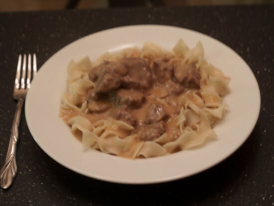 recipe for pressure cooker beef stroganoff