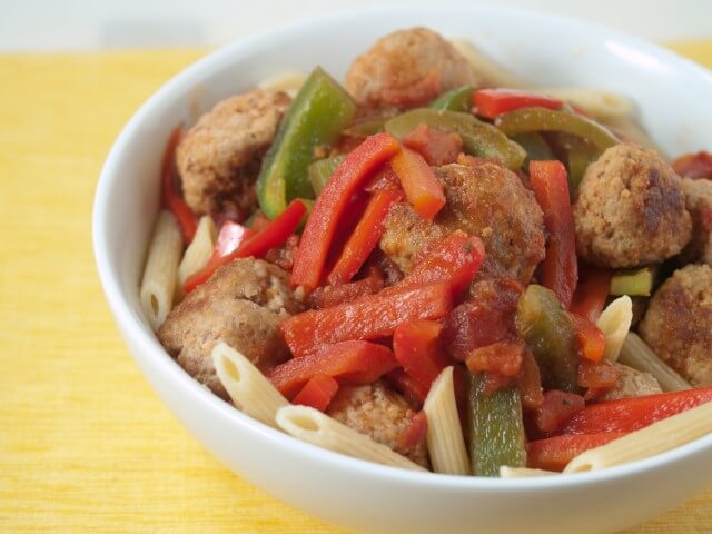photo of Turkey Meatballs And Peppers
