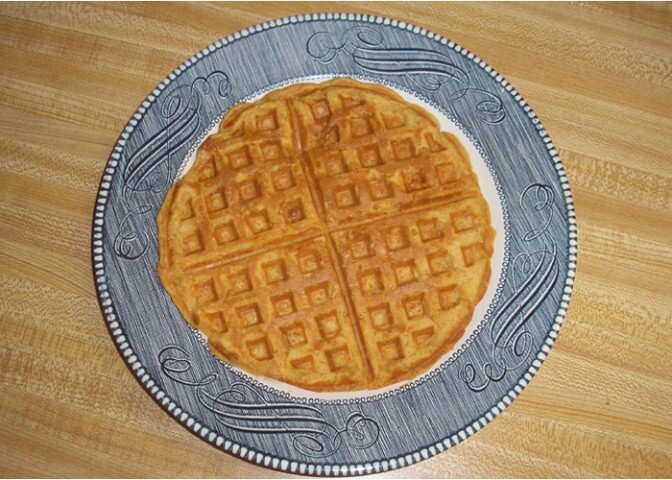 recipe for sweet potato buttermilk waffles