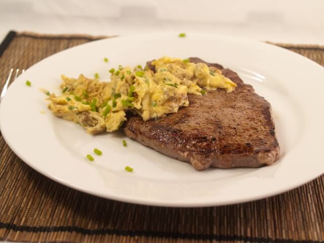 photo of Steak With Eggs