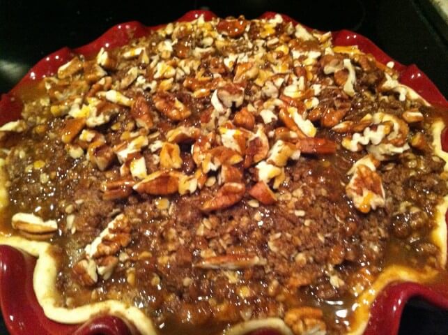 recipe for crunchy caramel apple pie