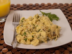 recipe for spicy scrambled eggs