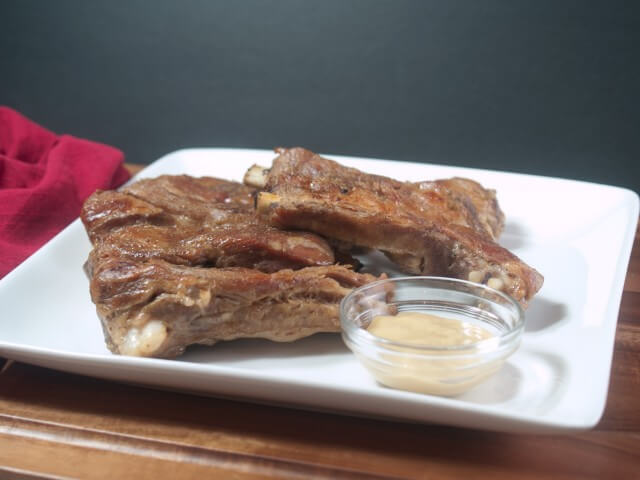 photo of Country Ribs With Maple Mustard Sauce