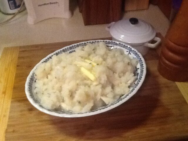 photo of Mashed Garlic Turnips