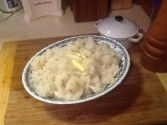 Mashed Garlic Turnips