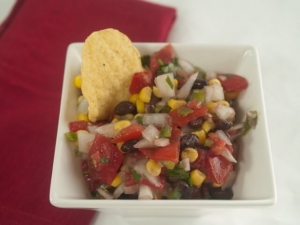 recipe for texas corn 'n' black bean salsa