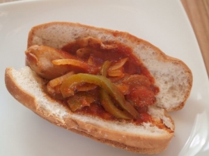 recipe for italian sausage, peppers and onions