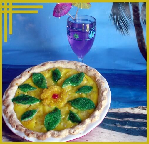 recipe for fresh pineapple pie