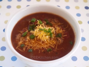 recipe for chili without beans