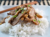 view the recipe for Slow Cooker Pork And Cashews