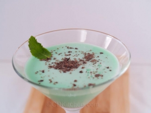 recipe for chocolate mint martini