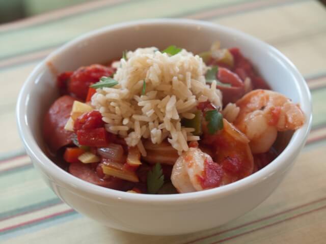 photo of Shrimp & Kielbasa Jambalaya