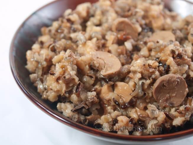 Crock Pot Mushroom Wild Rice Recipe Cdkitchen Com