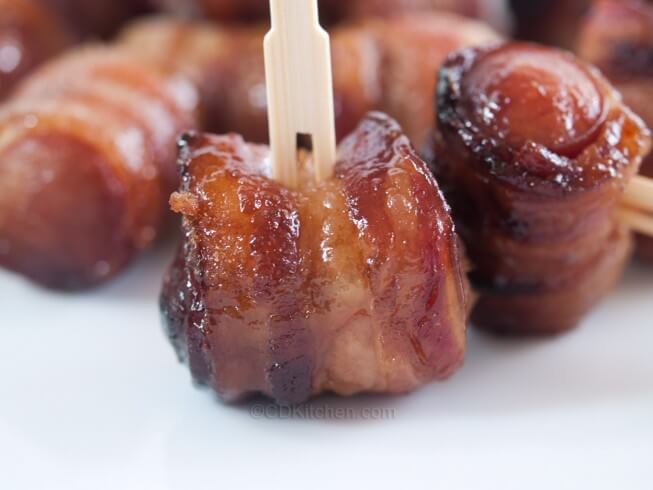 photo of Bacon Wrapped Dogs
