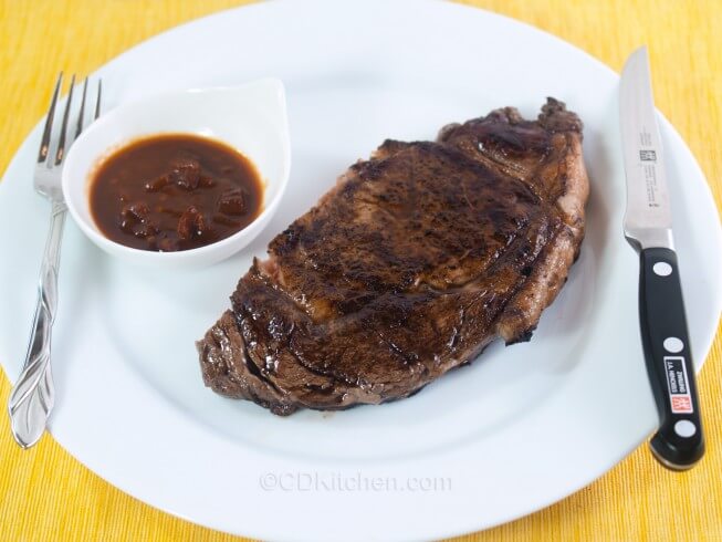 photo of Spicy Sirloin Steak With Chipotle Sauce