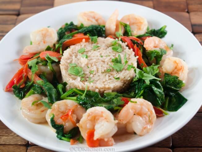 Thai Shrimp And Spinach Curry Recipe | CDKitchen.com