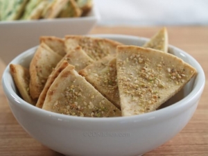 recipe for pistachio pita wedges