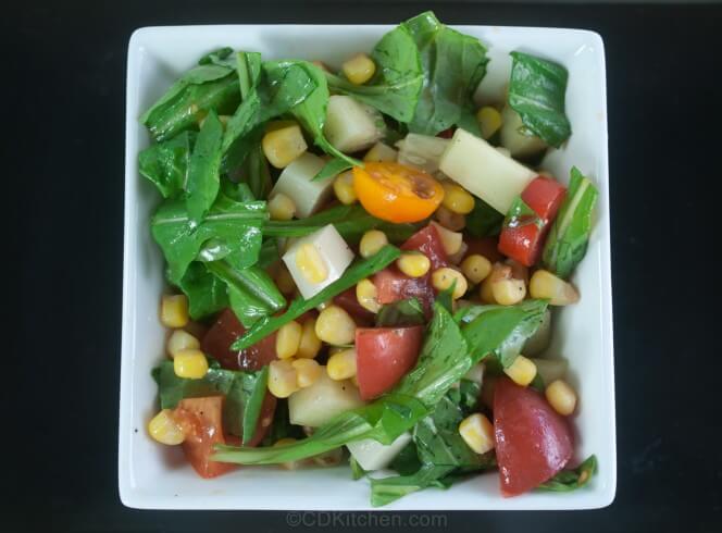 Corn and Arugula Salad