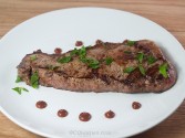 New York Strips with Mesa Steak Sauce