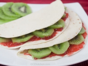 recipe for fruit breakfast burrito