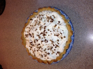 recipe for praline custard pie